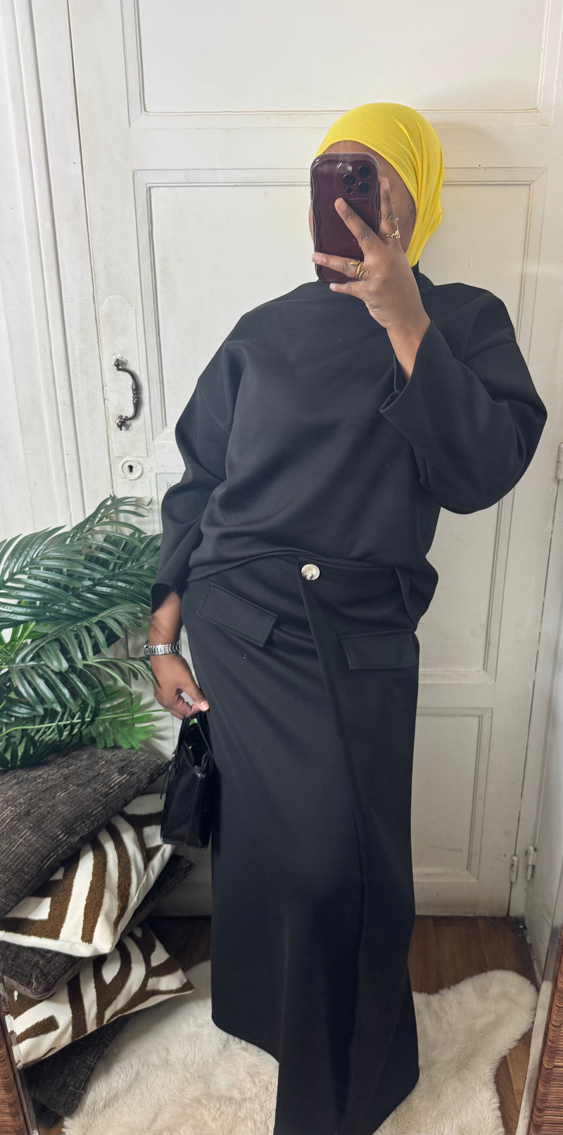 Ensemble deux pièces haut & jupe