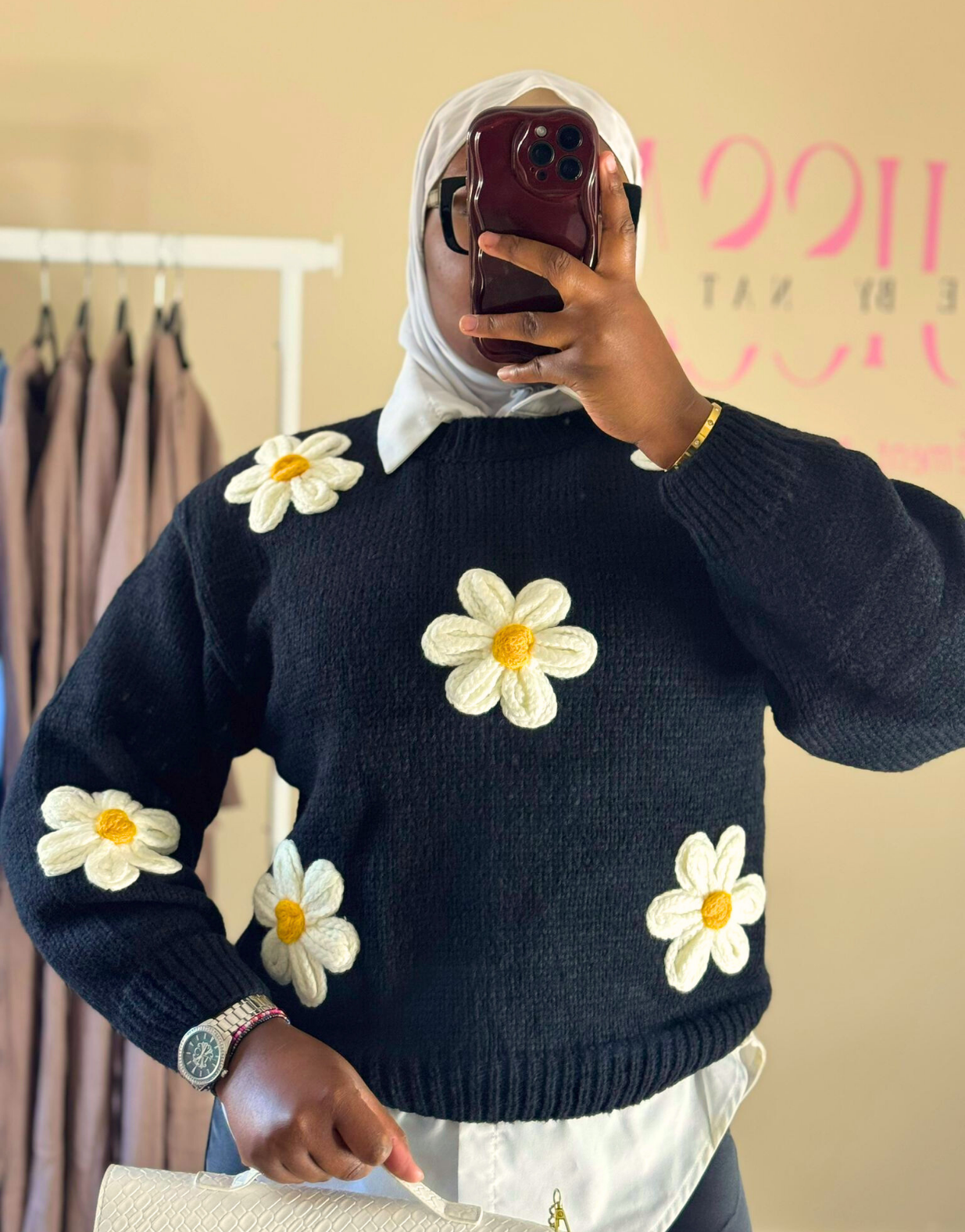 Pull cosy noir — image 1