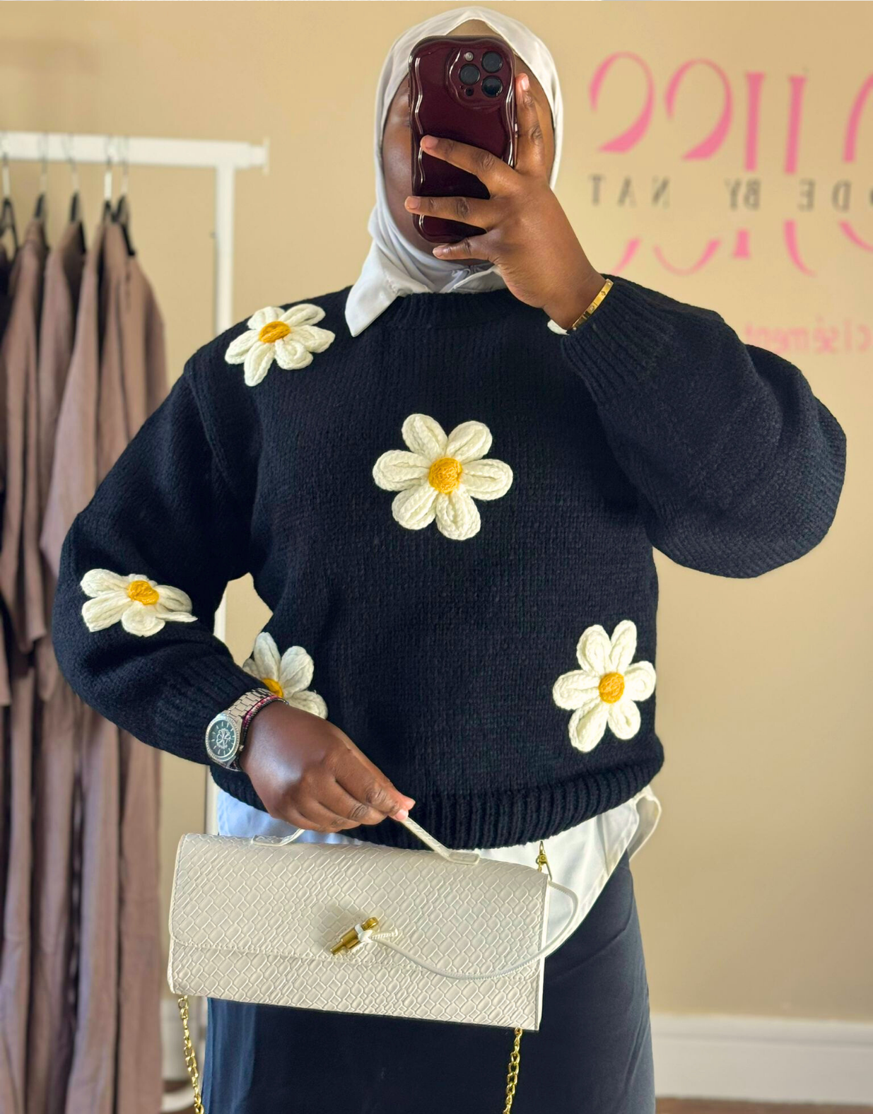 Pull cosy noir — image 2