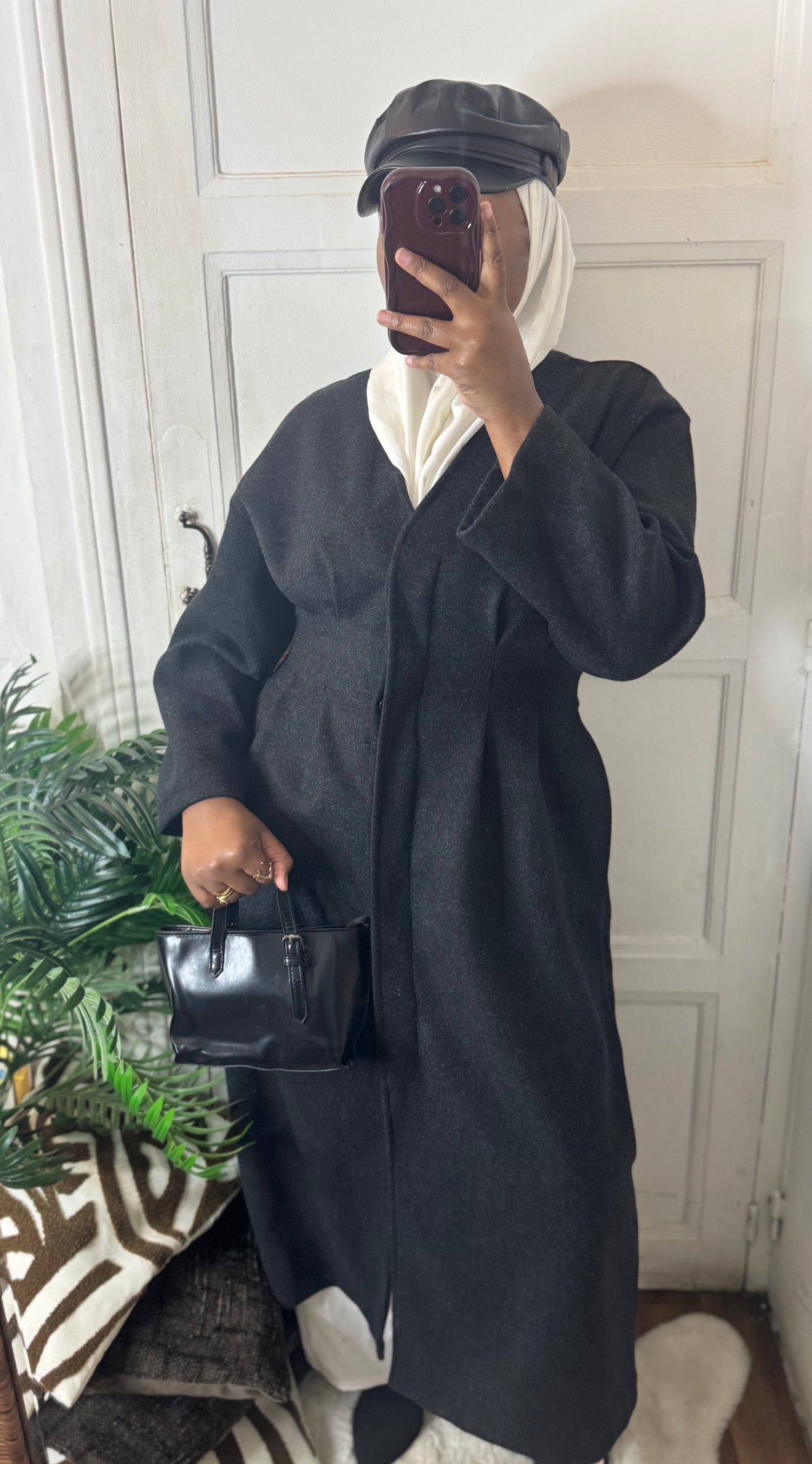 Manteau long structuré – — image 5