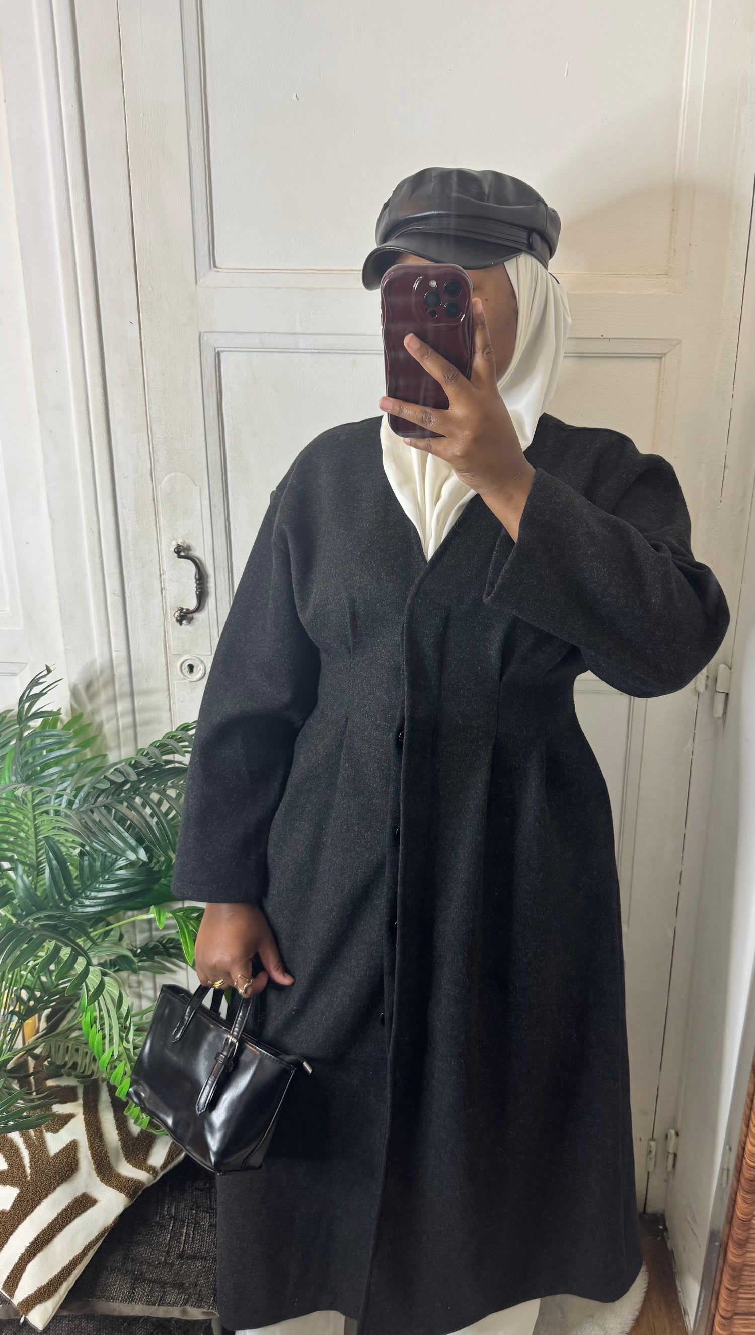 Manteau long structuré – — image 4