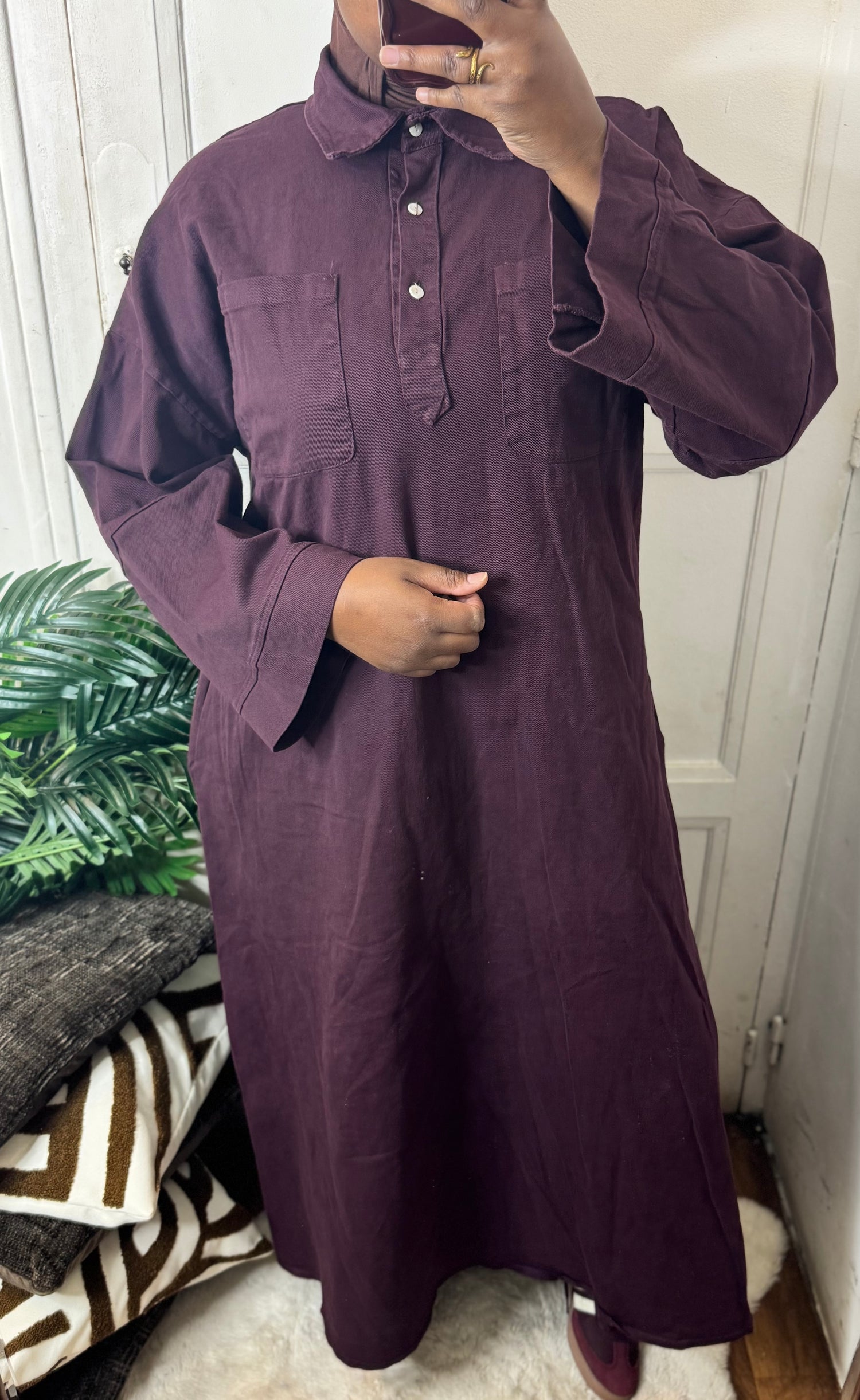 Robe longue chemise — image 6